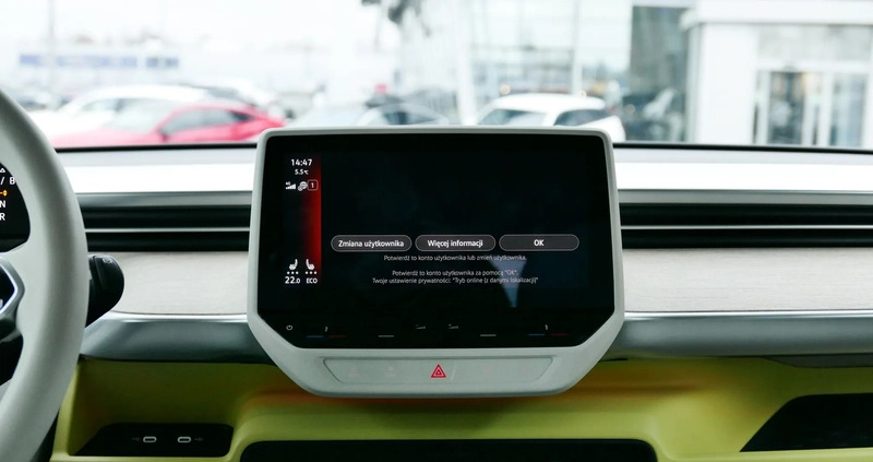 Volkswagen ID.Buzz cena 282285 przebieg: 10000, rok produkcji 2022 z Szczebrzeszyn małe 529